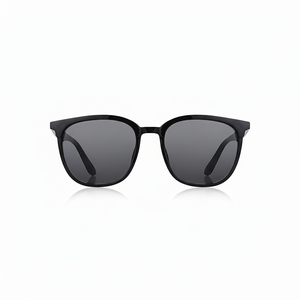 Gafas de sol unisex negras brillantes 1018 - Product Image 1