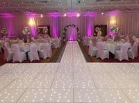 Piste de danse LED ciel étoilé pour décoration de mariage