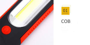 Compact COB LED Magnetic Work Light Red Blue Two Color Options Portable Pocket Inspection Lamp <b>Rechargeable</b> Repair <b>Flashlight</b> - Product Image 5