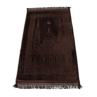 Nouveau tapis de prière pliant anti-dérapant classique Rashel cadeaux à franges pour musulman Tapis De Priere Islam pour tapis de prière islamique