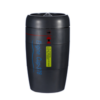 Taza de aviación personalizada novedosa de China, ventosa en forma de motor de aire, Taza Sin caída de acero inoxidable de 12oz