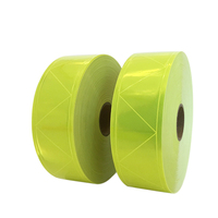 YouGuang pita reflektif PVC kristal, pakaian keselamatan tahan api kisi prisma, pita reflektif PVC kristal, penggunaan peringatan api