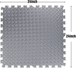 <span class=keywords><strong>Alfombra</strong></span> de suelo de <span class=keywords><strong>EVA</strong></span> con diseño de madera, tipo rompecabezas de piezas divididas - Product Image 3