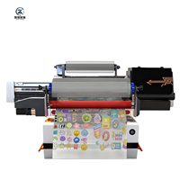 Printer UV Flatbed Baru 6090 XP600 60x90cm CMYKW+V Tinta Putih Pernis LED Cetak Kustom untuk Casing Ponsel Kayu Akrilik Logam