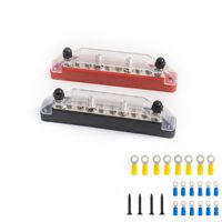 12V YachtBusbar14 Terminal Bloc de distribution d'énergie RV Voiture/Marine/Bateau Application automobile