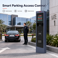 Terminal de Estacionamiento YUANHONG YH-PCPC802 5MP con IA y ANPR, Pantalla LED de 4 Líneas, Código QR, Transmisión de Voz para Control de Acceso Inteligente, IP65