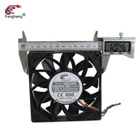 Ventilateur de refroidissement à billes CFM DC 120x120x25mm, pour grand volume, roulement à billes, amplificateur, 120mm, 1 pièce