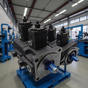 Bomba de engranajes Anson Pvdf2-D35-D35-15 con accionamiento eléctrico, bomba hidráulica cuantitativa, instalación por rosca - Product Image 1