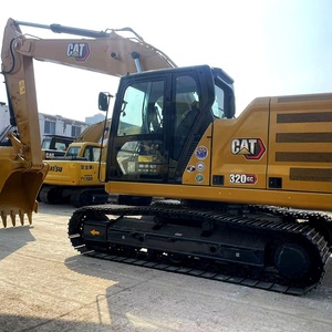 Robust Engine Wear-Resistant High-Rise Building <b>Foundation</b> 20 Ton CAT 320GC Used Hydraulic Excavator - Product Image 5