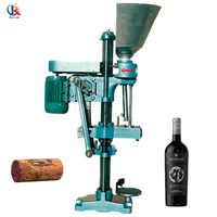 Grote Hopper Semi-Automatische Champagne Wijnkurk Machine/Kurk Persmachine/Fles Kurk Machine