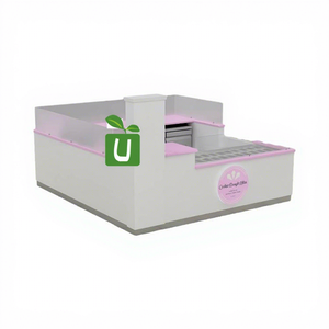 Escritorio <span class=keywords><strong>de</strong></span> trabajo Rosa <span class=keywords><strong>de</strong></span> estilo elegante Mostrador <span class=keywords><strong>de</strong></span> exhibición blanco quiosco <span class=keywords><strong>de</strong></span> <span class=keywords><strong>panadería</strong></span> usado escaparate <span class=keywords><strong>de</strong></span> exhibición <span class=keywords><strong>de</strong></span> descanso transparente para la venta - Product Image 1