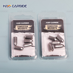 Chì câu cá bằng vonfram hình viên đạn, trọng lượng 1/2oz, 5/8oz, 3/4oz, 1oz, nhiều loại trọng lượng khác nhau, dùng câu cá vược. - Product Image 4