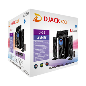 <span class=keywords><strong>DJACK</strong></span> STAR D-05 Nouveau Système de Haut-Parleurs Sans Fil Portable Woofer 3.1 - Product Image 6