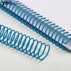 Various Size Dimension 32 Mm 1-1 4 Inch Metal Spirals Coil Notebook Used Metal Spiral Binding Coils