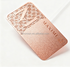 Tarjeta de Visita Metálica de Lujo Personalizada con NFC, Grabado Láser y Logotipo en Relieve, Tarjeta VIP de Acero Inoxidable - Product Image 2