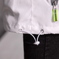 Veste phosphorescente unisexe, manteaux à capuche et fermeture éclair, coloré, pour fête et soirée, Led,