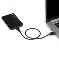 Case per HDD da 2,5 Pollici USB 3, Enclosure per Disco Rigido, Box SSD, Custodia per Disco Rigido, Adattatore da SATA a USB 3.0