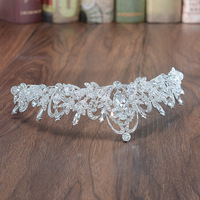 Diadème Couronne de Mariée Fait Main en Alliage de Luxe avec Strass en Cristal pour Anniversaires, Bals de Promo et Fêtes de Princesse