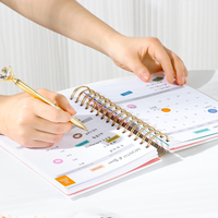 Joytop organisateur personnalisé couverture rigide Agenda Budget Finace Planner planificateur d'argent fournitures scolaires agenda cahier avec autocollants