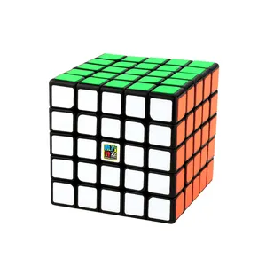 Moyu Cube Mofangjiaoshi meilong 5x5x5 Magic Cube màu đen Stickerless Puzzle Cube