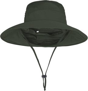 High Quality Polyester Hunting and Fishing Custom Bucket <b>Hat</b> <b>With</b> <b>Flap</b> <b>Neck</b> Cover Uv <b>Sun</b> Protection Fishing Bucket <b>Hat</b> - Product Image 4