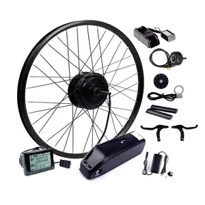 High efficient 250w/350w geared electric cycle kit with other parts of e-bike ebike conversion kit electric bicycle kit