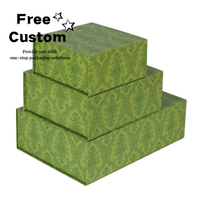 Anpassbare Kraft papier Dressing Geschenk box UV-Beschichtung 4C Druck Benutzer definiertes Logo Wieder verwendbare Magnet form für Kleidung Schmuck Bier