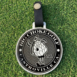 Etichetta personalizzata per bagaglio in acciaio inossidabile con etichetta per sacche da golf in metallo con nome della mazza da golf - Product Image 3