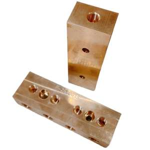 Tùy chỉnh điểm hàn súng kết nối các bộ phận đồng thau điện cực khối hình chữ nhật điện cực cho máy hàn điểm - Product Image 4