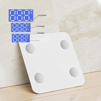 Báscula Corporal Única de Vidrio, Báscula de Peso Electrónica Inteligente con Bluetooth, Báscula Digital para Baño