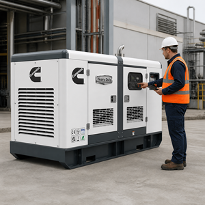 Groupe électrogène diesel silencieux Cummins Weichai 60 kVA triphasé avec option ATS, insonorisé, refroidi par eau, pour l'Afrique - Product Image 2