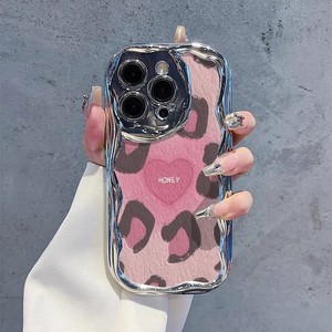 Coque de <span class=keywords><strong>t</strong></span>éléphone électroplaquée rose à imprimé léopard pour iPhone 15 Pro <span class=keywords><strong>Max</strong></span> 16, accessoires de <span class=keywords><strong>t</strong></span>éléphone personnalisés pour coque iPhone 17 Pro <span class=keywords><strong>Max</strong></span> - Product Image 4