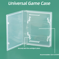 Étui universel transparent SUNSHING pour cartouches de jeu Nintendo N64 SNES Sega Mega Drive Dreamcast, support de rangement pour cartes de jeu