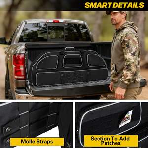 Bolsa para Flechas de Arquería, Portaflechas de Cintura Ajustable, Cinturón para Caza con Arco Compuesto o Recurvo, Gran Capacidad para Accesorios - Product Image 4