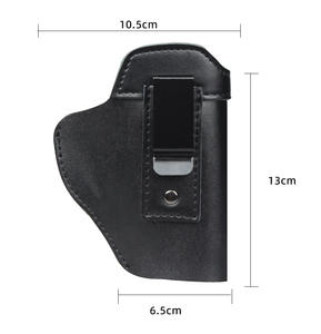 Funda Táctica Portátil para Cintura, Funda de Cuero para Pistola G17, Acceso Rápido para Fines de Seguridad - Product Image 5