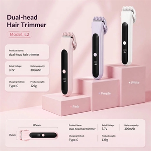 Tondeuse corporelle étanche pour femme, pour cheveux longs jusqu'à 0,36 mm, pour l'entretien de la ligne du bikini, résultat rapide et propre en quelques minutes - Product Image 1