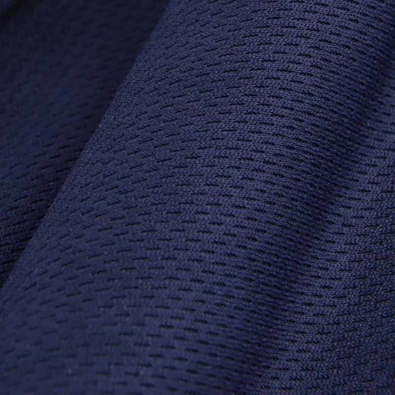 Bird Eye Mesh Single Jersey Polyester Stoff für Sport Tela Para Sublimar Football Jersey Material