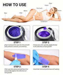 Factory Price Hot Sale <b>Wax</b> Warmer Machine 500CC Capacity Multipurpose Waxing Heater <b>Kit</b> and Melting Pot for Hair Removal - Product Image 5