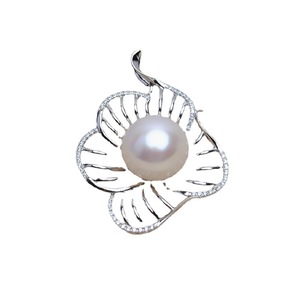 S925 Silver Pendant Base DIY Pearl Accessories Holder 14-17 Inch Empty Bottom <b>Concealer</b> for Jewelry Making Semi-Finished Product - Product Image 5