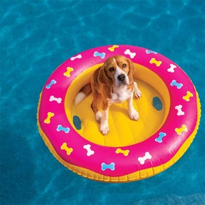 <span class=keywords><strong>Inflatable</strong></span> Donut-shaped Pet nổi bè, <span class=keywords><strong>Inflatable</strong></span> Pet <span class=keywords><strong>Dog</strong></span> nổi bè bãi biển đồ chơi, bơi công cụ cho chó và mèo - Product Image 3