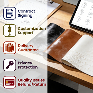 PU 합성 가죽 글리터 페이크 멀티 컬러 플래싱 파우더 방수 장식 소재 여성 가방용 - Product Image 5