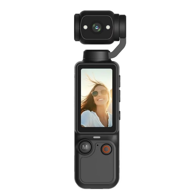 1.9 Inch HD Screen Lightweight Handheld Vlog Camera 180° Rotatable Lens 2000mAh Battery 200W Pixels Camera OTG Supported