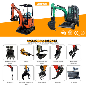 <span class=keywords><strong>Boleo</strong></span> Industrial Crawler Mini Excavadora Accesorios Pequeñ<span class=keywords><strong>a</strong></span> Mini Excavadora 1 Ton 2 Ton Mini Excavadora 1,8 T - Product Image 4