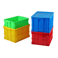 Grande boîte de rangement logistique anti-humidité, résistante aux rayures, en plastique recouvert de caoutchouc, étagère épaisse personnalisable pour outils