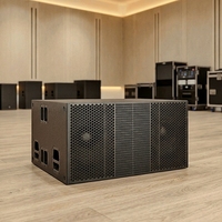 Système de sonorisation professionnel 3200W avec double subwoofer de 21 pouces pour spectacles sur scène et tournées en extérieur