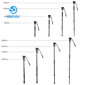 Trépied flexible professionnel de bonne qualité <span class=keywords><strong>Cayer</strong></span> CF2451H4 pour appareil photo reflex numérique - Product Image 4