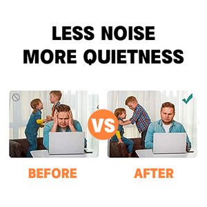 إلغاء الضوضاء وحماية السمع الآمنة مصنوعة من السيليكون مريحة سدادات أذن رباط العنق قابلة لإعادة الاستخدام - Product Image 6