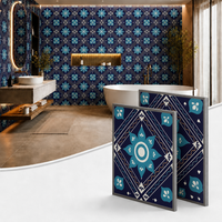 Panel Dinding SPC Tahan Air Berkualitas Tinggi Permukaan 3D untuk Panel Dinding Kamar Mandi, Lobi Kantor, dan Dekorasi Interior Hospitality