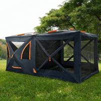 Tente de Luxe Automatique à Ouverture Rapide, Double Couche, Deux Chambres, Quatre Saisons, Imperméable, en Maille Double, pour l'Extérieur, Nouveauté 2026, Vente en Gros