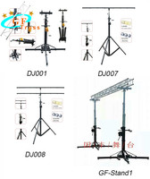 Soporte de Manivela Resistente para Altavoces, Carga Máxima de 340 kg, Altura Ajustable de 7 m, para Iluminación de Eventos